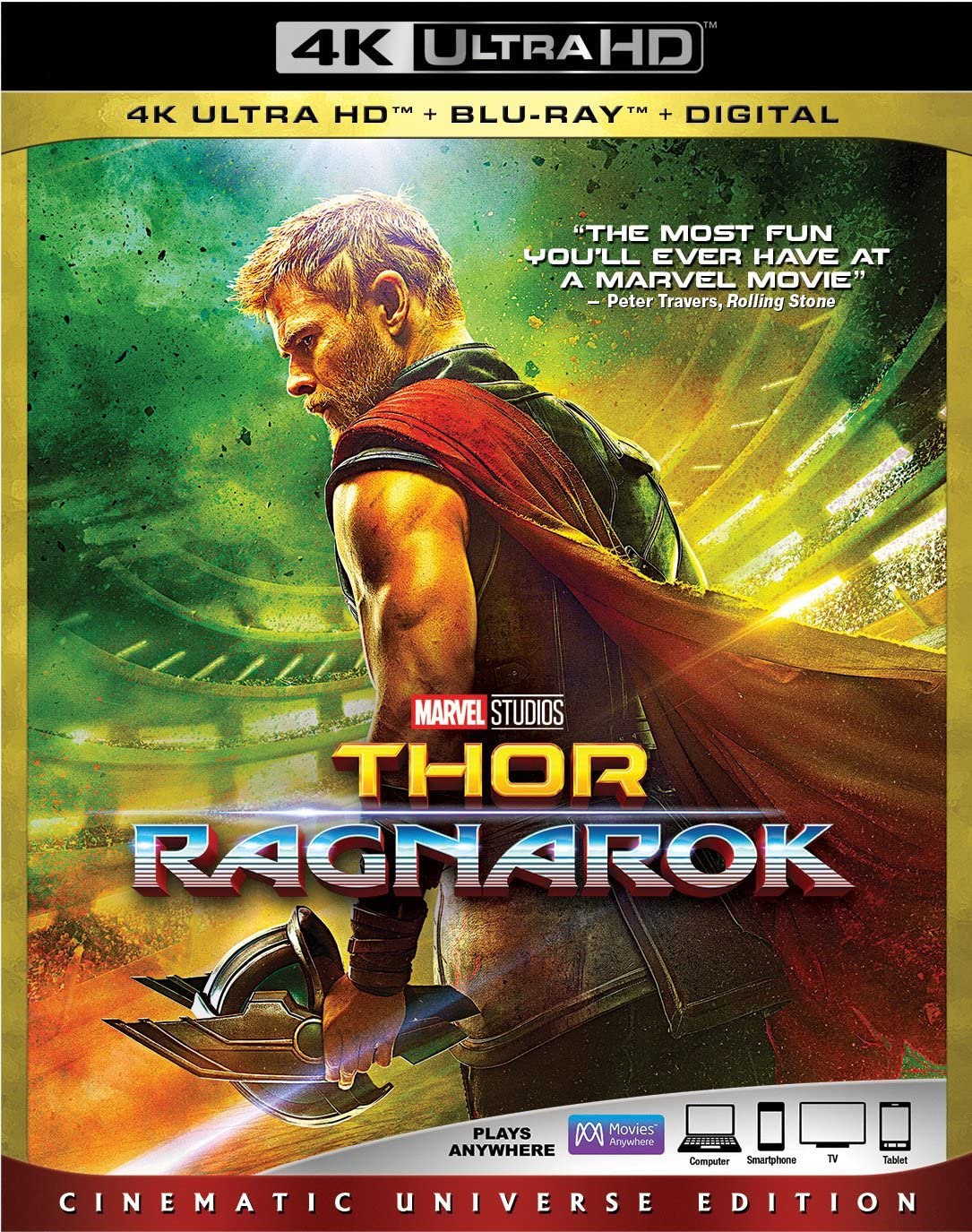 Thor: Ragnarok (4K + BLU-RAY) (Pre-Owned)