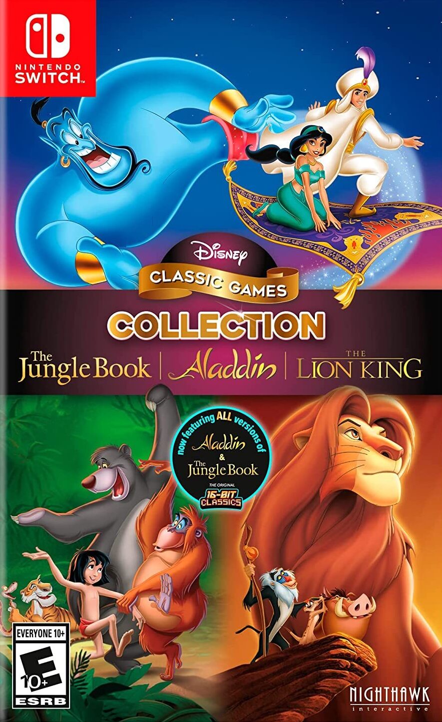 Colección de juegos clásicos de Disney El libro de la selva, Alladin y el Rey León (Nintendo Switch)