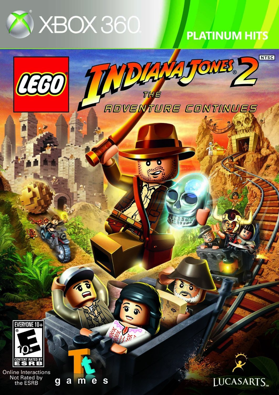 LEGO Indiana Jones 2: La aventura continúa (Éxitos Platino) (Xbox 360)
