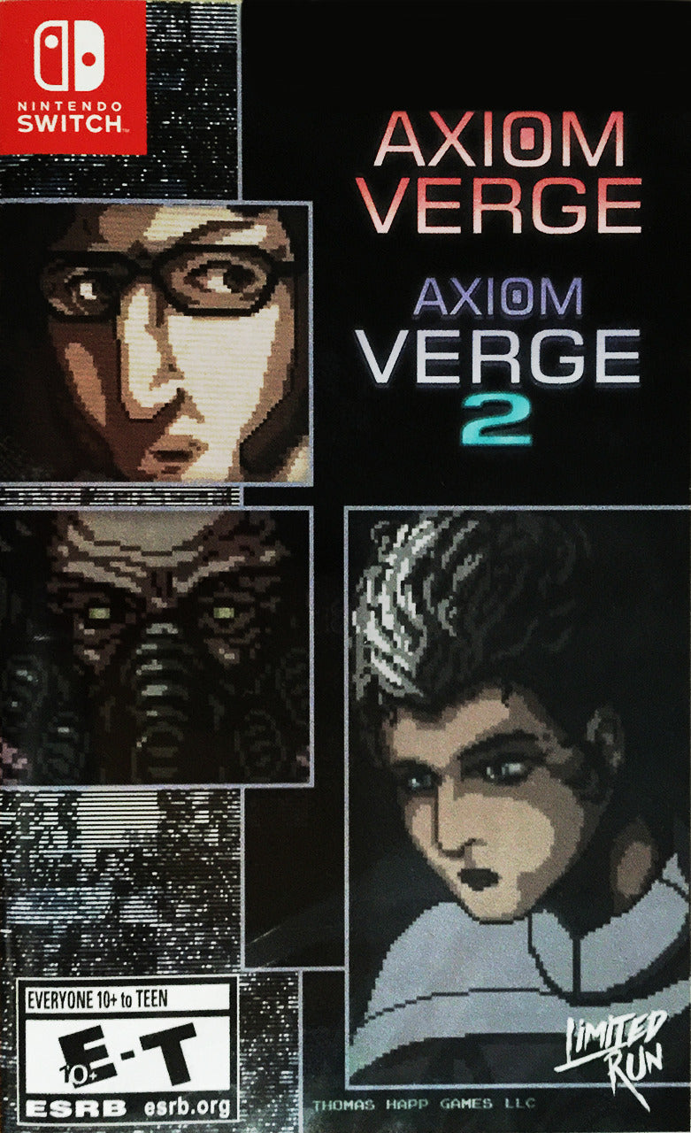 Limited Run #123 Axiom Verge + Axiom Verge 2 (Nintendo Switch)