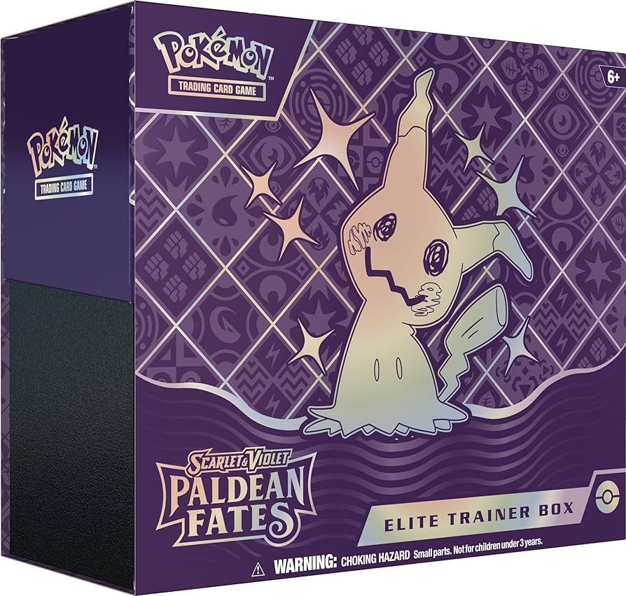 Pokemon TCG Scarlet & Violet Paldean Fates Eilte Trainer Box (Toys)