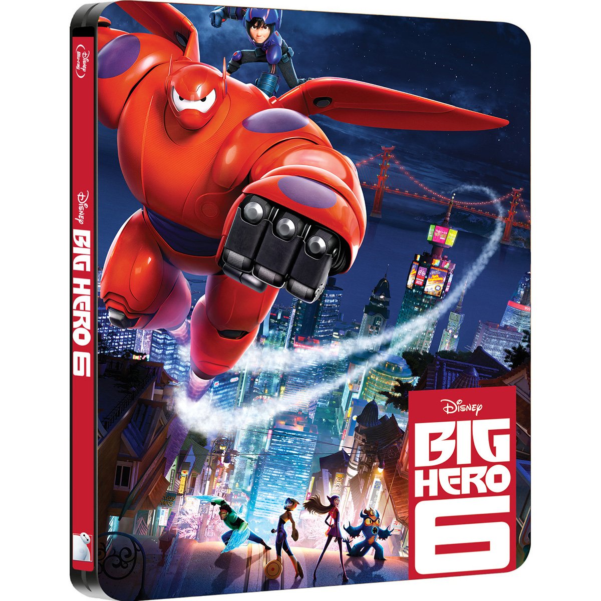 Big Hero 6 Widescreen Steelbook (BLU-RAY + DVD) (Pre-Owned)