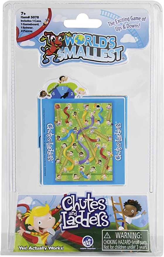 World Smallest Games - Chutes and Ladders (Toys)