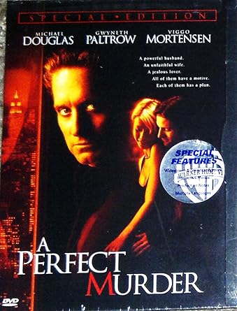 A Perfect Murder (Special Edition) Widescreen (DVD) (Pre-Owned)