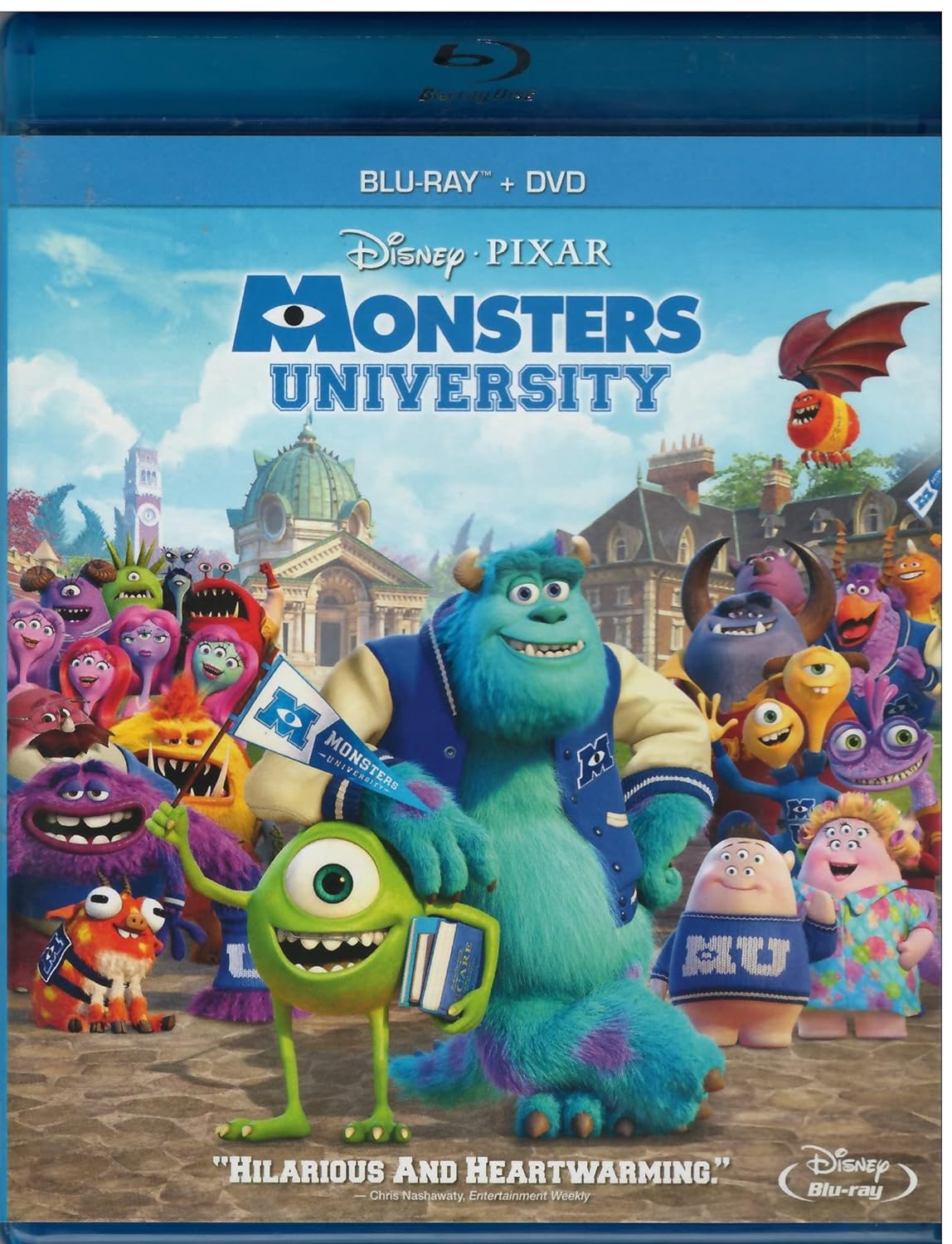 Monsters University with Bonus Disc Widescreen (BLU-RAY + DVD) (Pre-Owned)