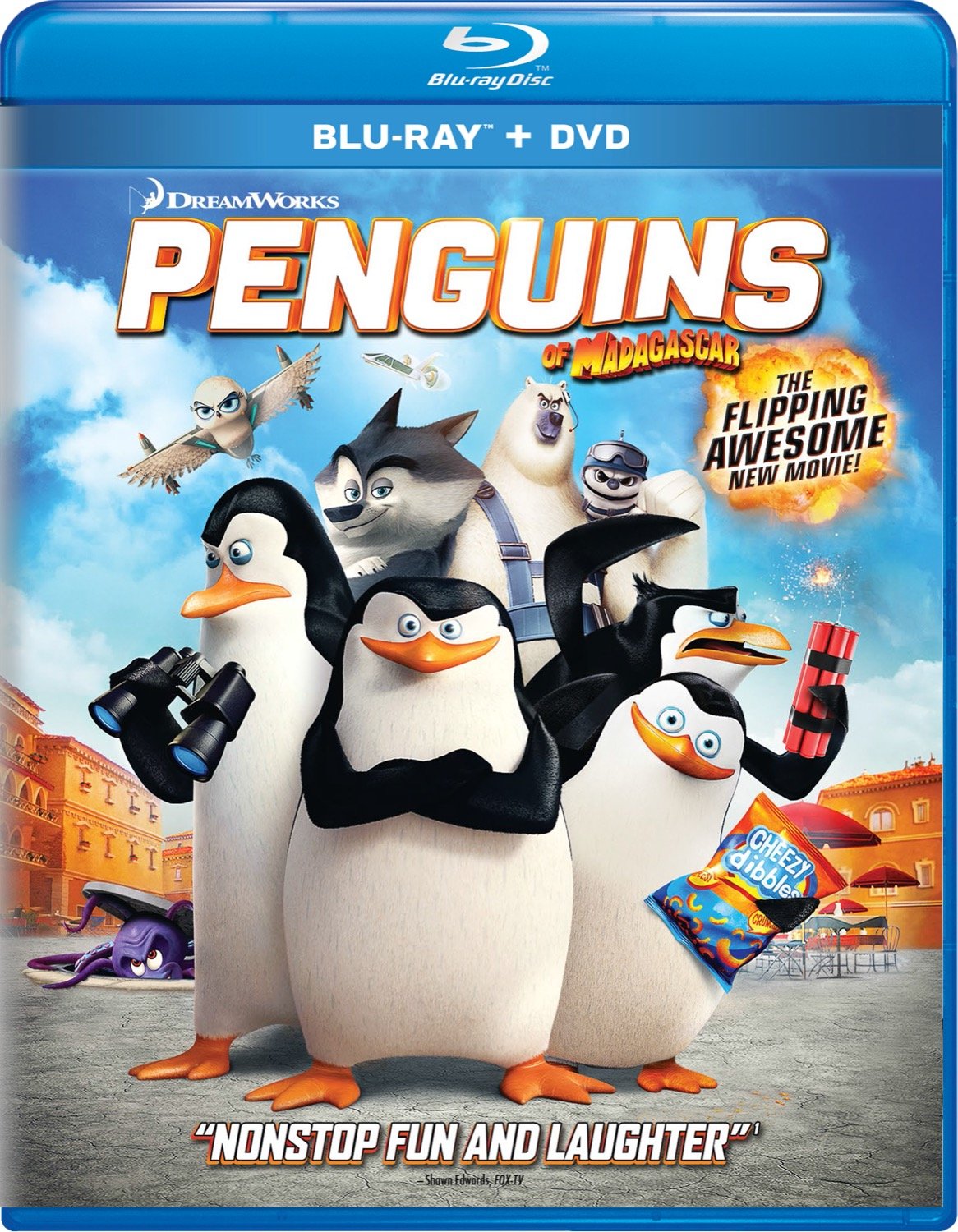 Penguins of Madagascar Widescreen (BLU-RAY + DVD) (Pre-Owned)
