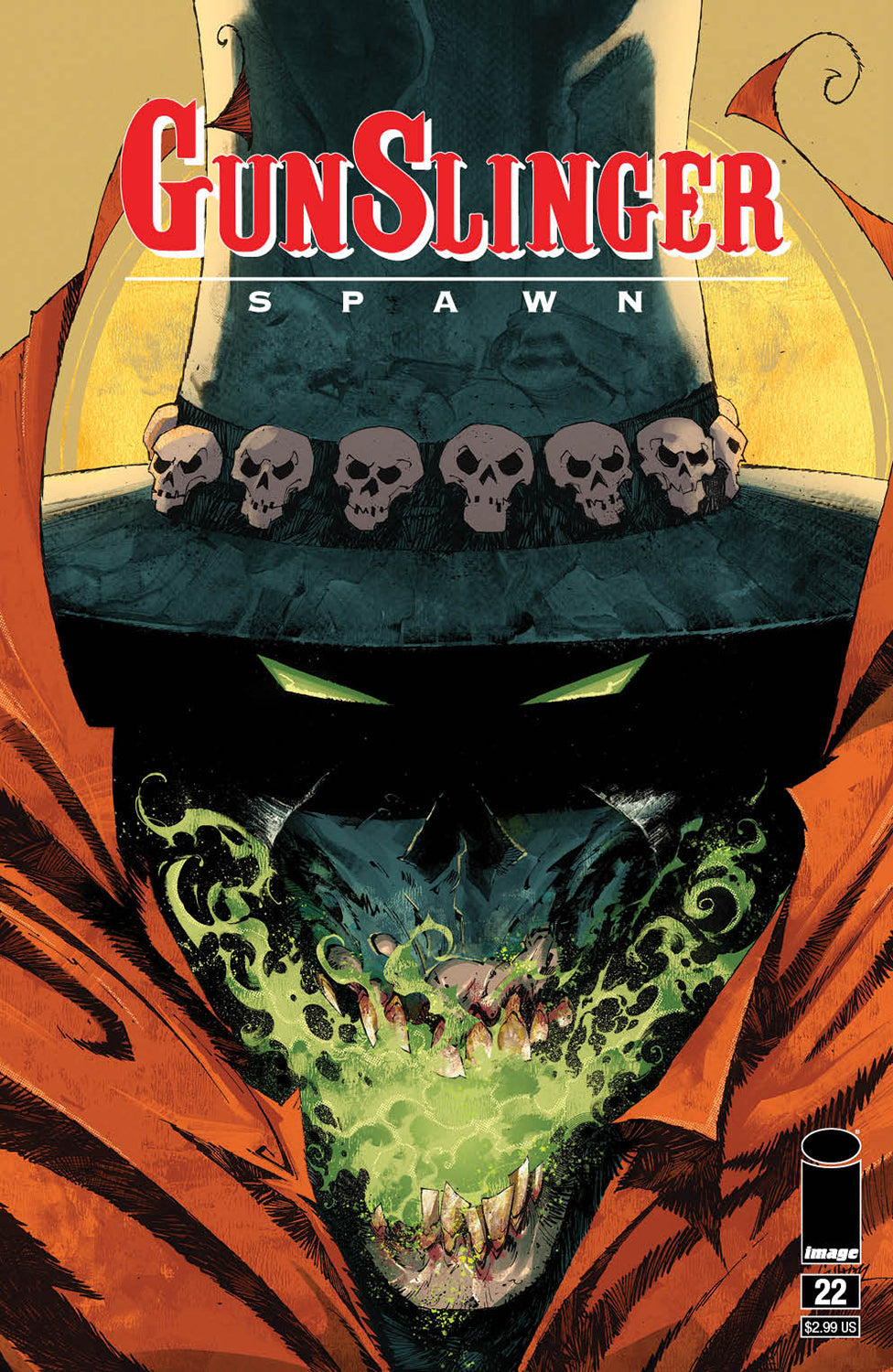 Gunslinger Spawn #22 B Jonathan Glapion Variant (07/19/2023) Image