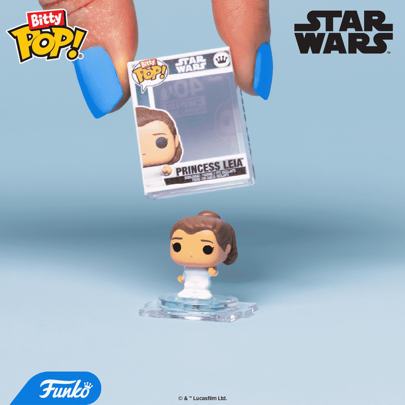 FUNKO Bitty POP!: Star Wars: The Empire Strikes Back S2 - Leia 4-Pack (Toys)