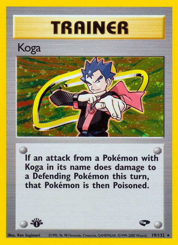 Pokemon TCG: Koga - Gym Challenge Holofoil (TCG)