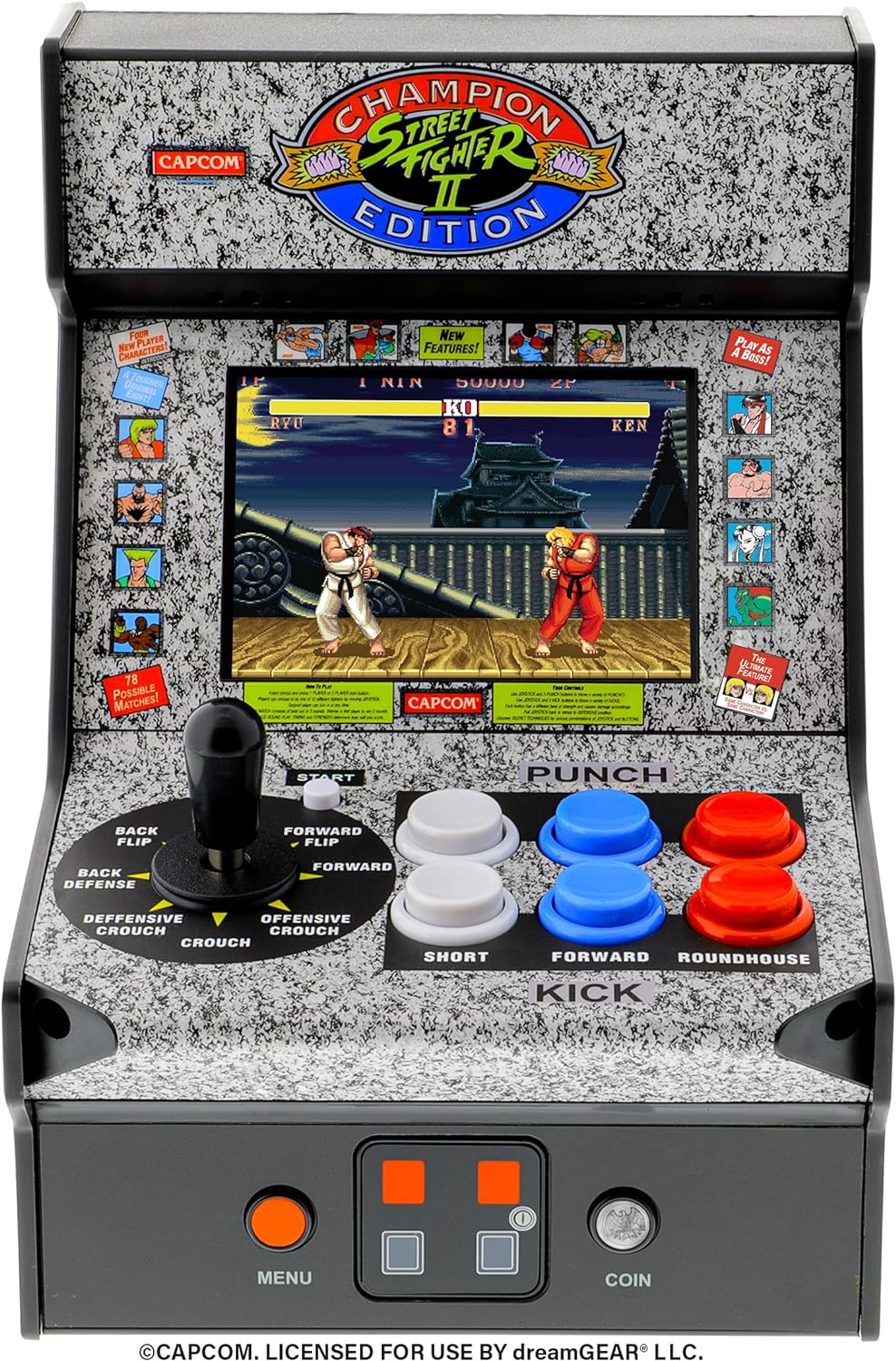My Arcade Street Fighter 2 Champion Edition Micro Player (Toys)