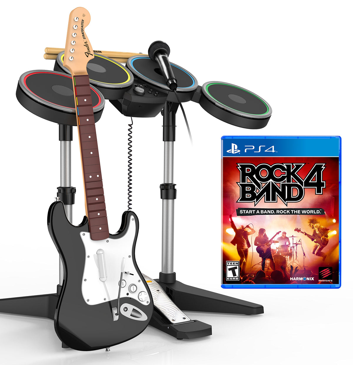 Rock Band 4 Band-In-a-Box Bundle (PlayStation 4)