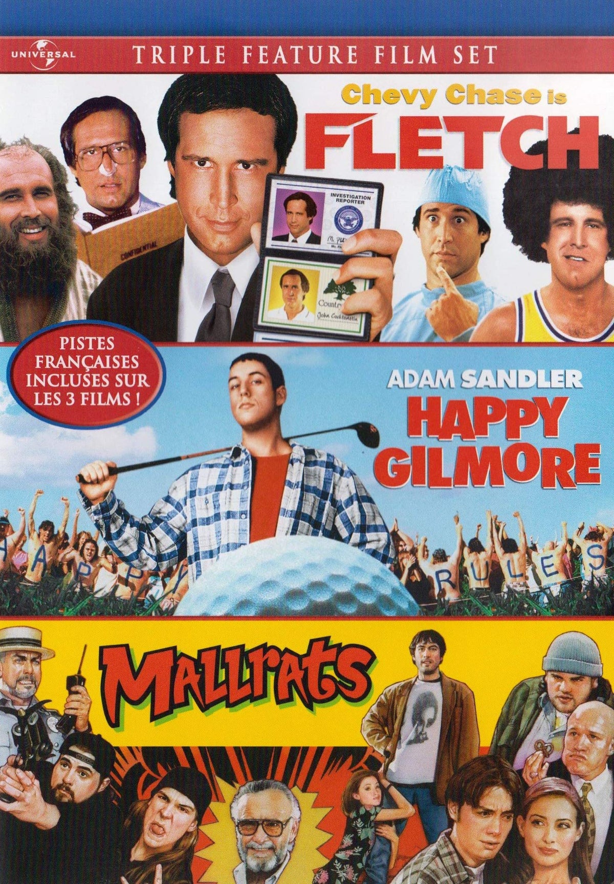 Fletch/Happy Gilmore/Mallrats Triple Feature (DVD)