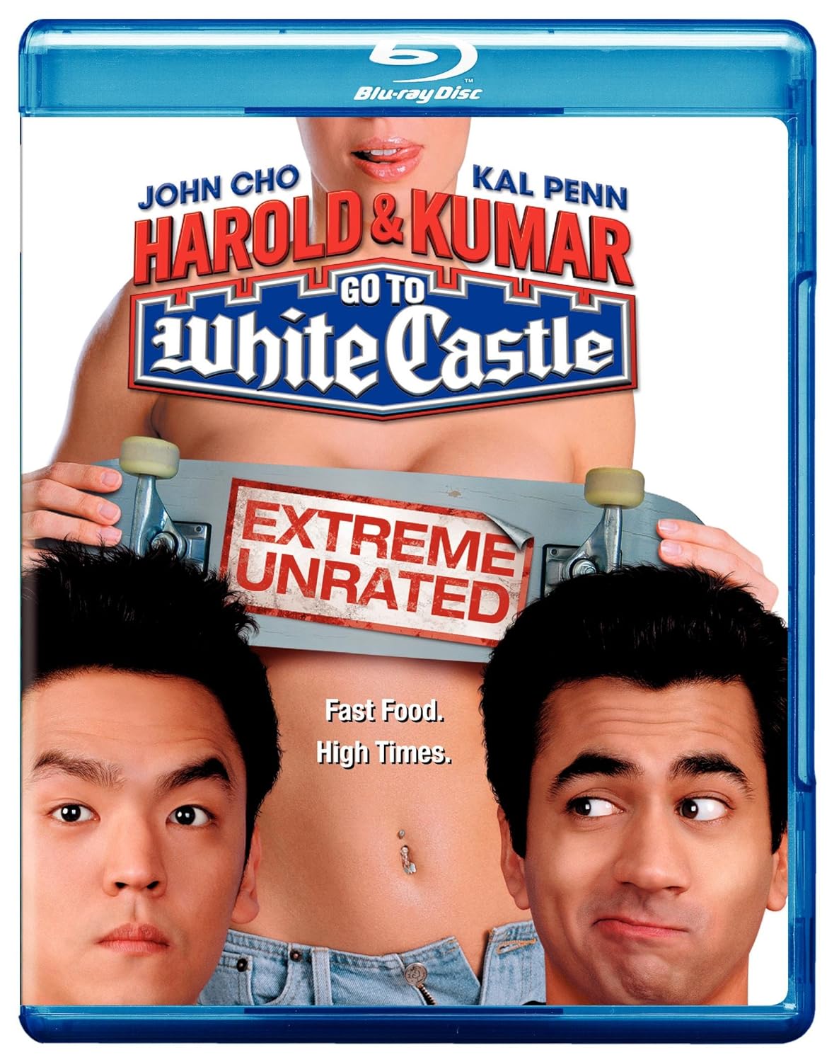 Harold & Kumar go to White Castle Extreme Unrated (BLU-RAY) (Pre-Owned)