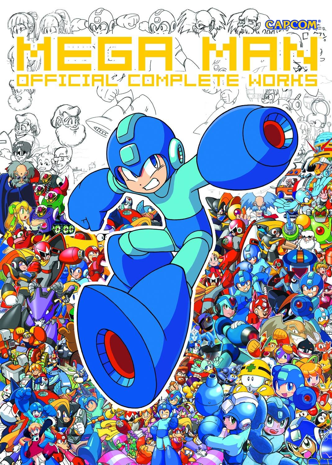 Megaman Official Complete Works Art Book (Books)