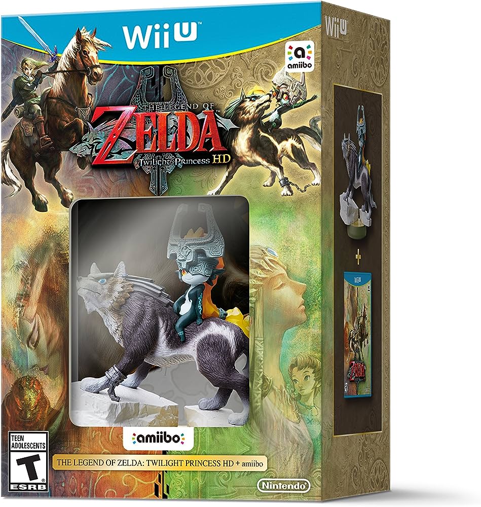 La leyenda de Zelda: Twilight Princess HD + Wolf Link Amiibo (WiiU)