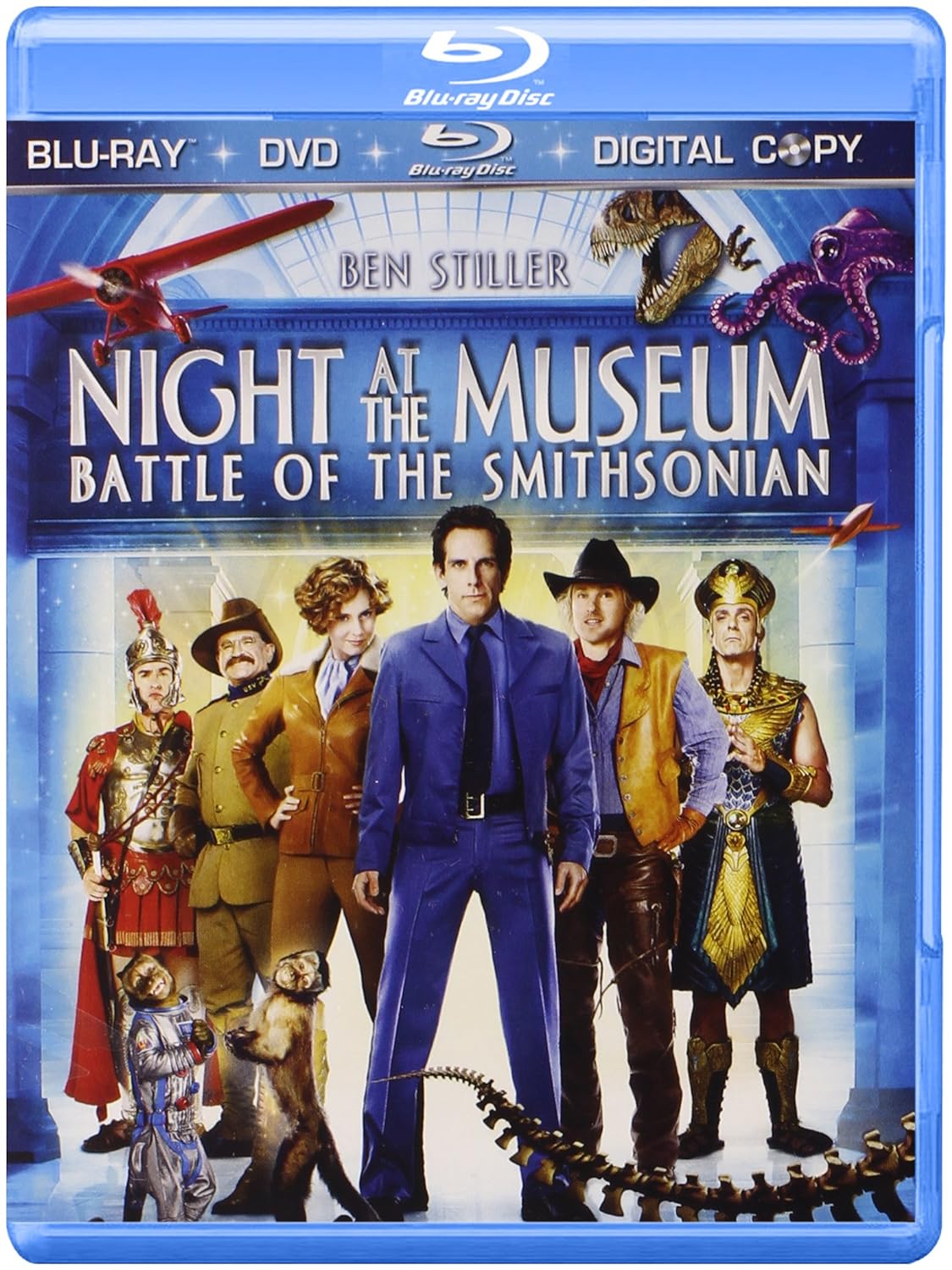 Night at the Museum Battle of the Smithsonian (BLU-RAY + DVD + Digital)