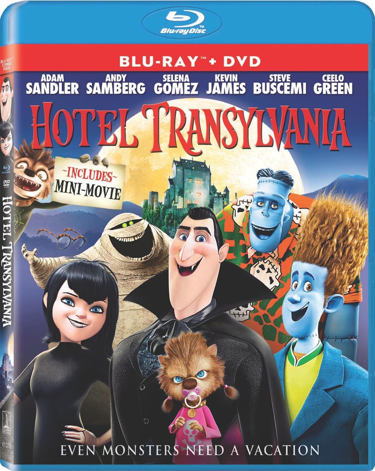 Hotel Transylvania Widescreen (BLU-RAY + DVD) (Pre-Owned)
