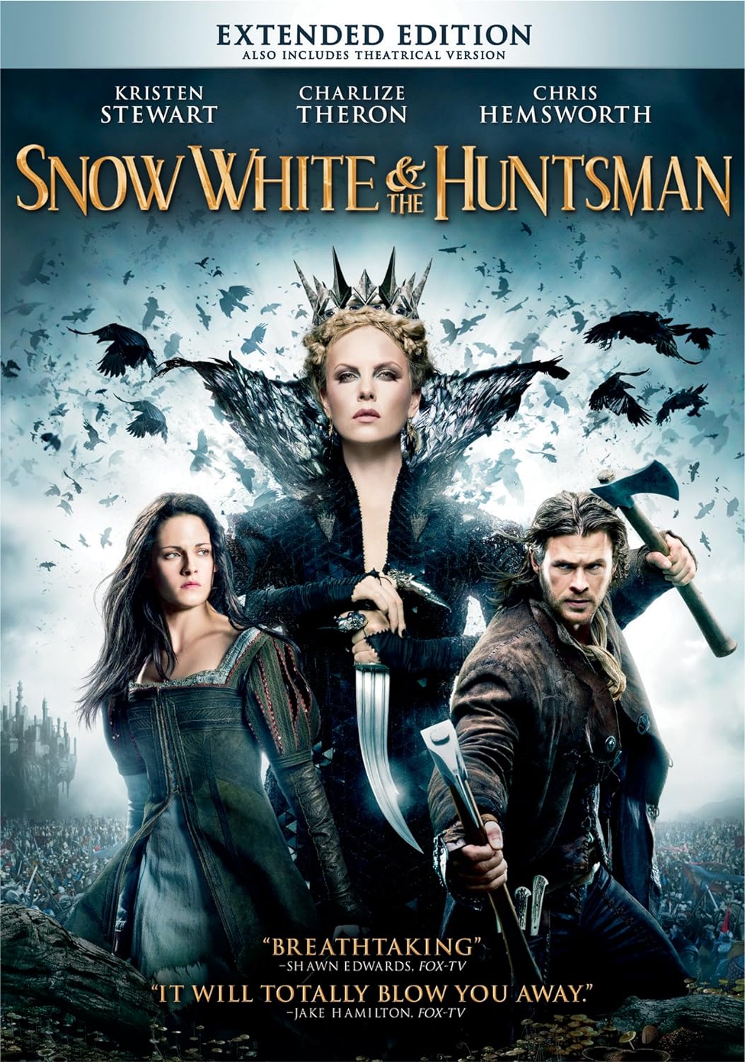 Snow White and the Huntsman Extended Edition including the Theatrical Version Widescreen (DVD) (Pre-Owned)