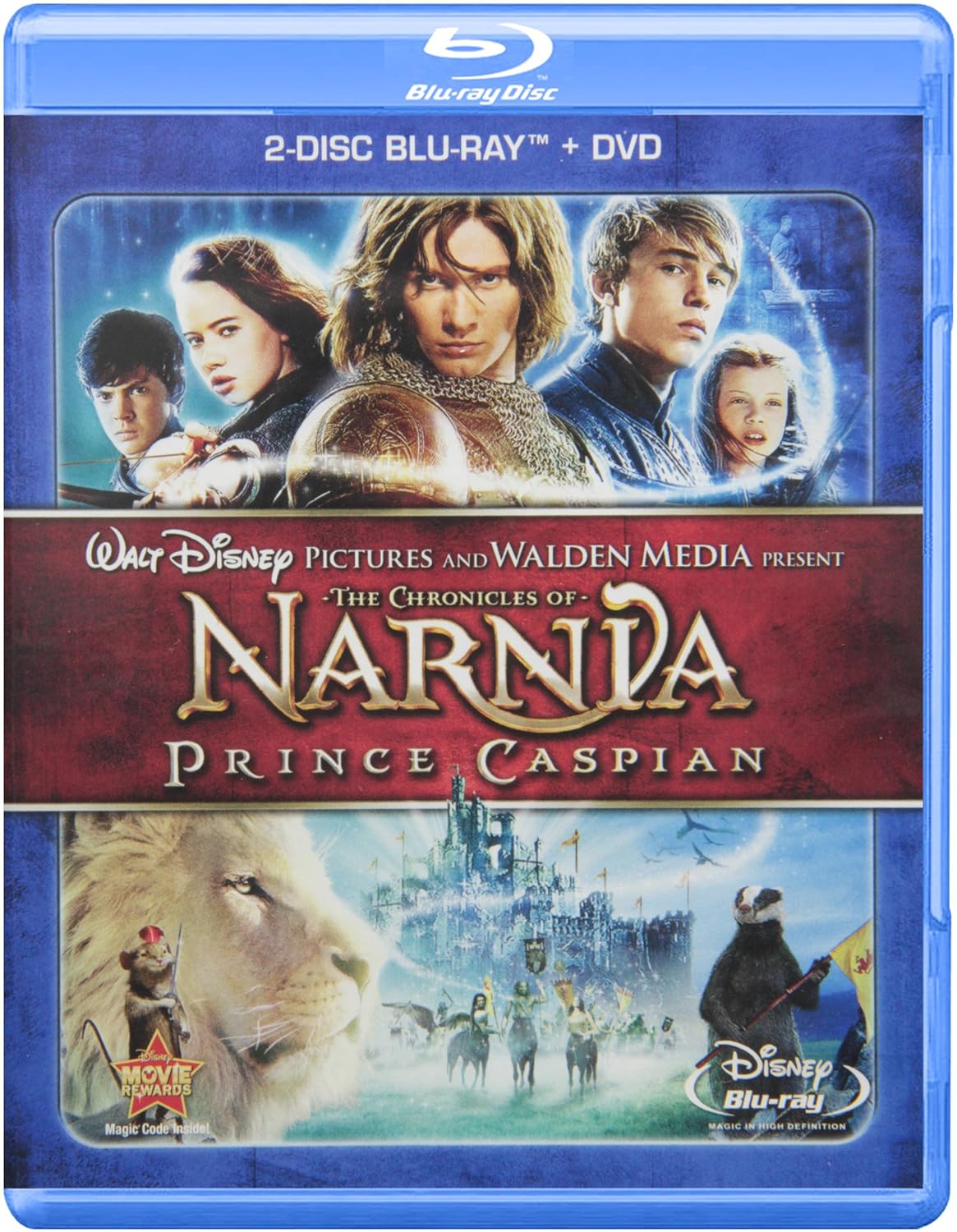 The Chronicles of Narnia Prince Caspian Widescreen 2 Disc Set (BLU-RAY) (Pre-Owned)