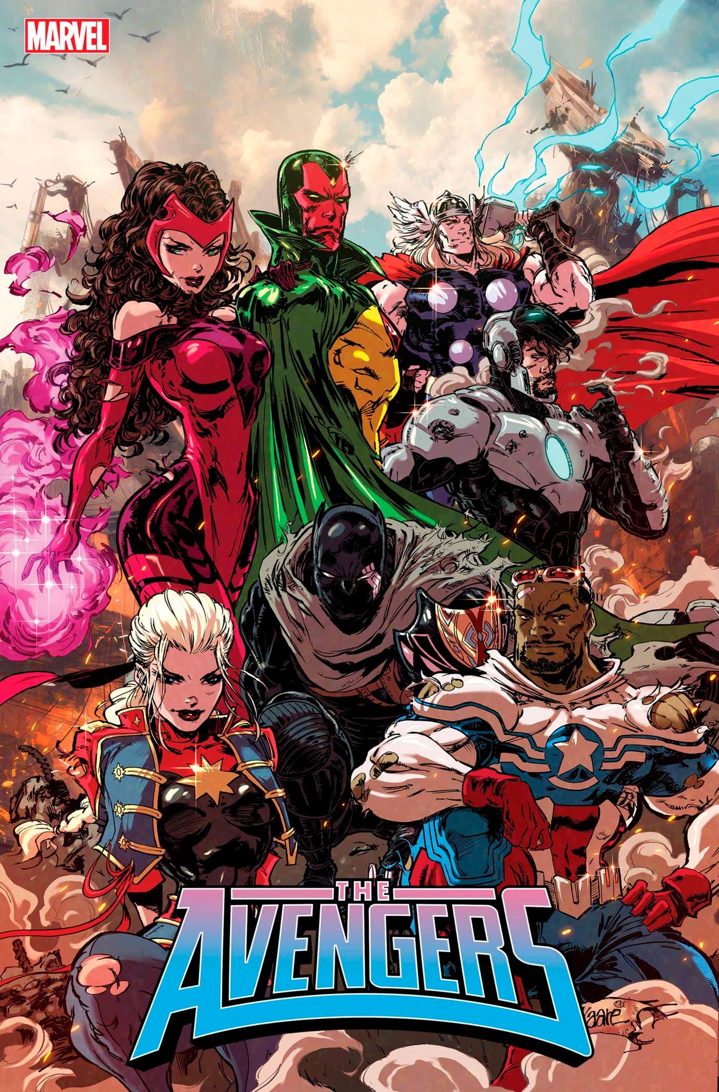 Avengers #8 D 1:25 Kaare Andrews Variant (12/06/2023) Marvel