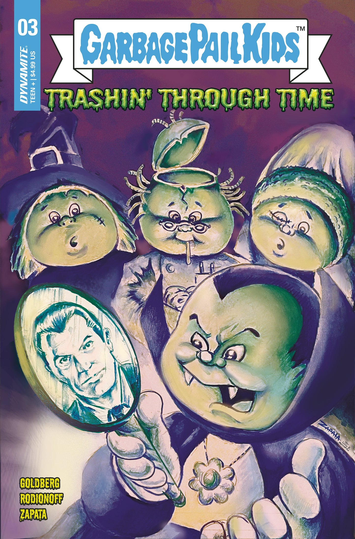 Garbage Pail Kids Through Time #3 B Jeff Zapata Variant (12/20/2023) Dynamite