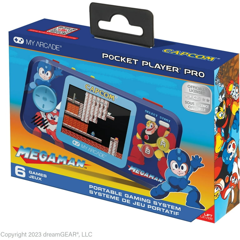 My Arcade - Mega Man Pocket Player Pro Handheld Portable Gaming