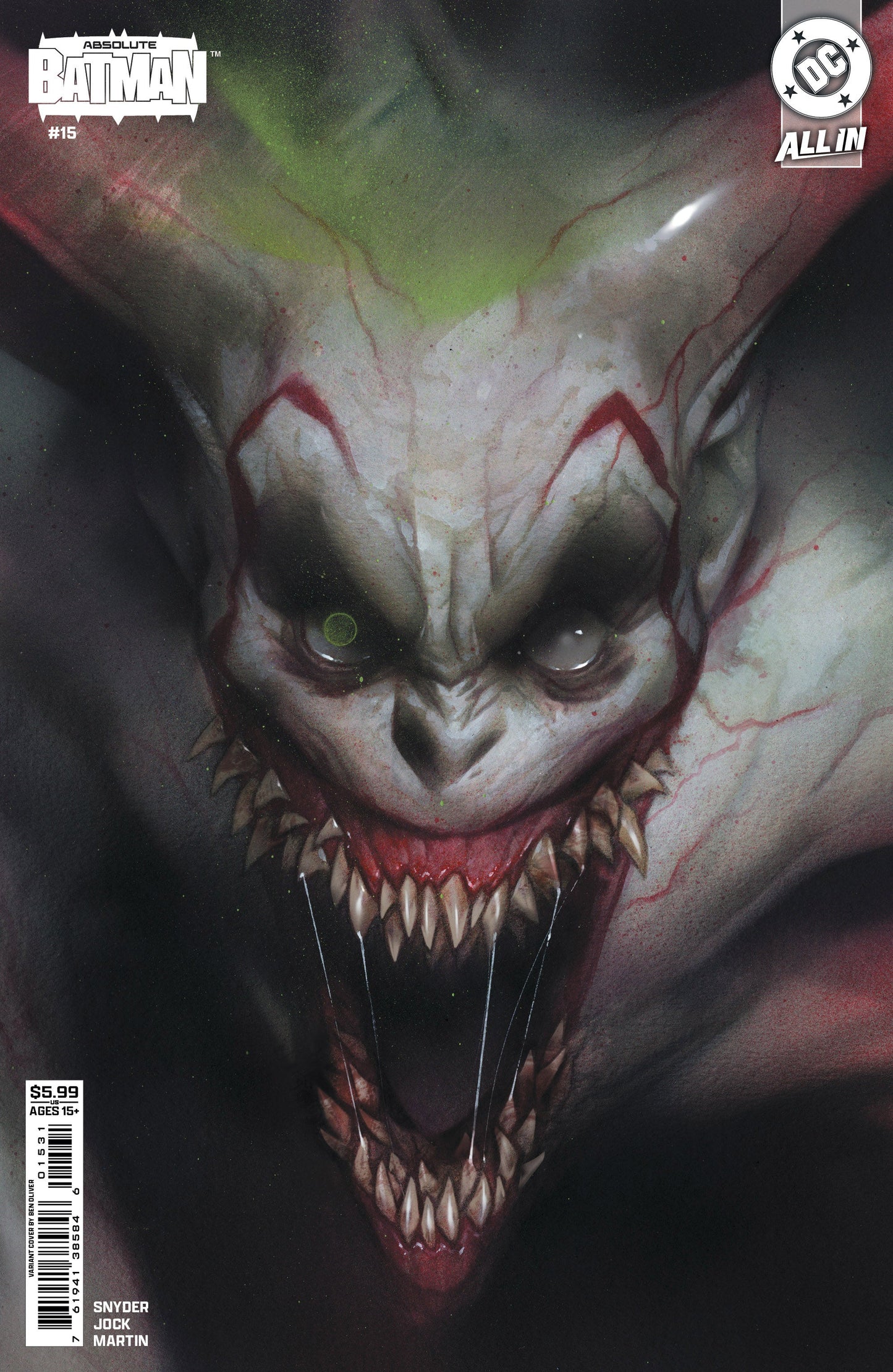 Absolute Batman #15 C Ben Oliver Variant (12/10/2025) Dc