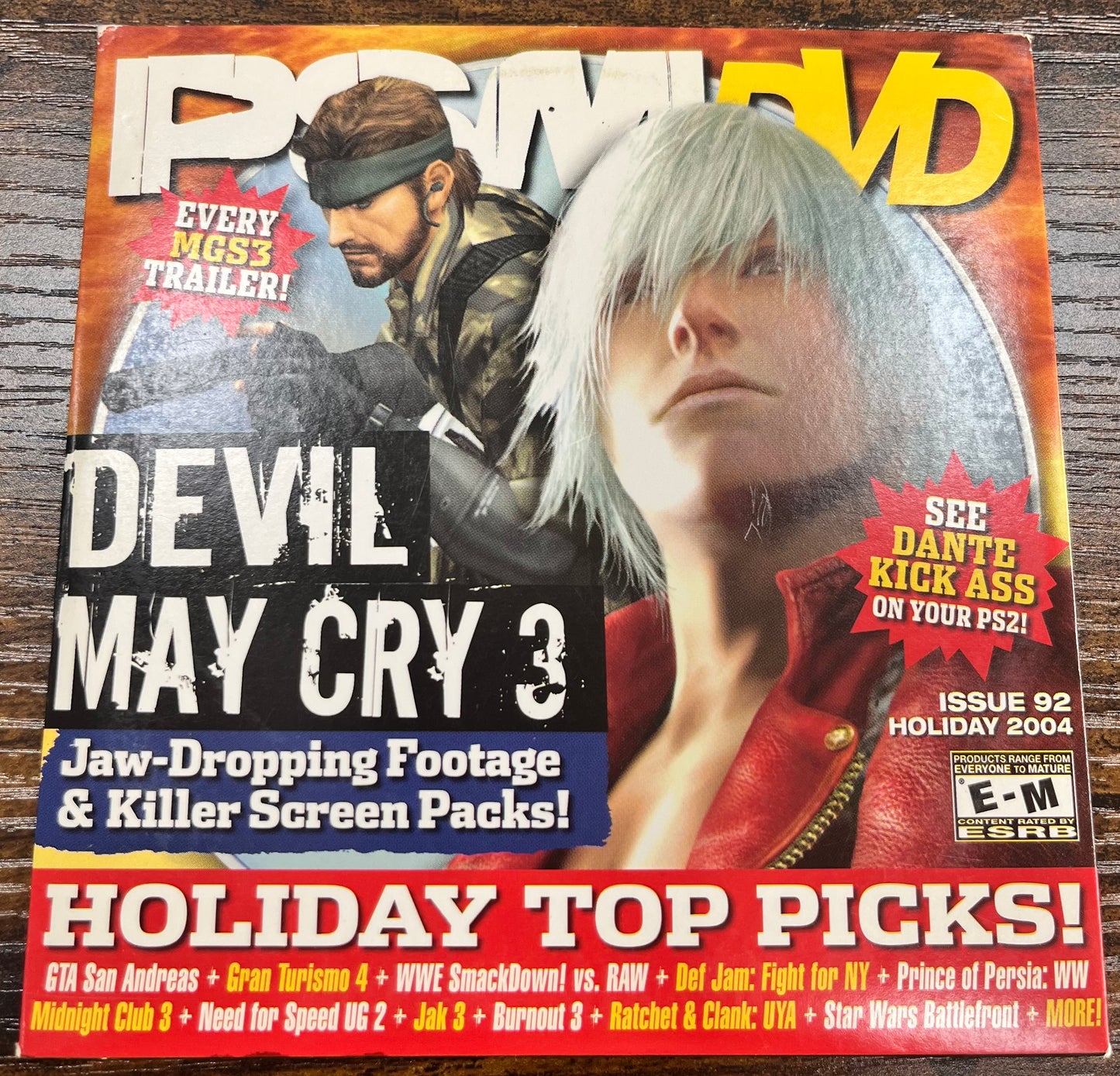 DVD de demostración de Playstation Magazine Holiday 2004 (Playstation)