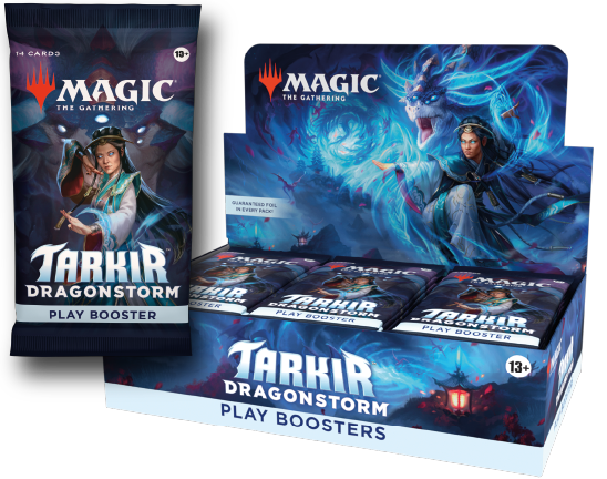 Tarkir: Dragonstorm MTG Sleeved Play Booster Pack Tarkir: Dragonstorm MTG Sleeved Play Booster Pack