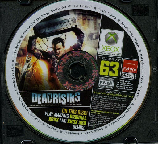 Official Xbox Magazine Demo Disc: Holiday 2004 #39 (Xbox) Pre-Owned –  Grumpy Bob's Emporium