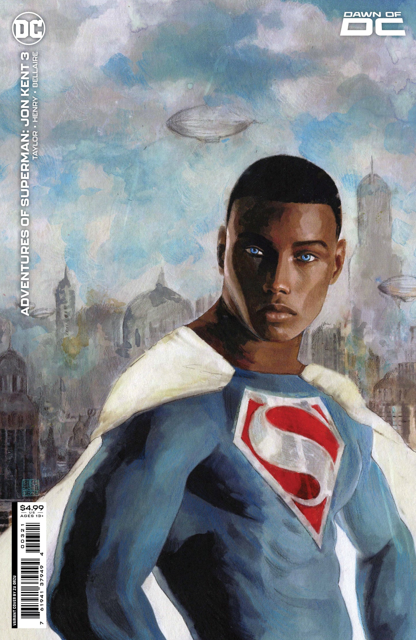 Adventures Of Superman Jon Kent #3 (Of 6) B Zu Orzu Card Stock Variant (05/02/2023) Dc