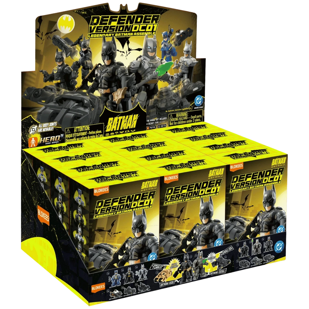 Blokees: DC Comics - Defender Version 01 Legendary Batman Assemble Blind Box (Toys)