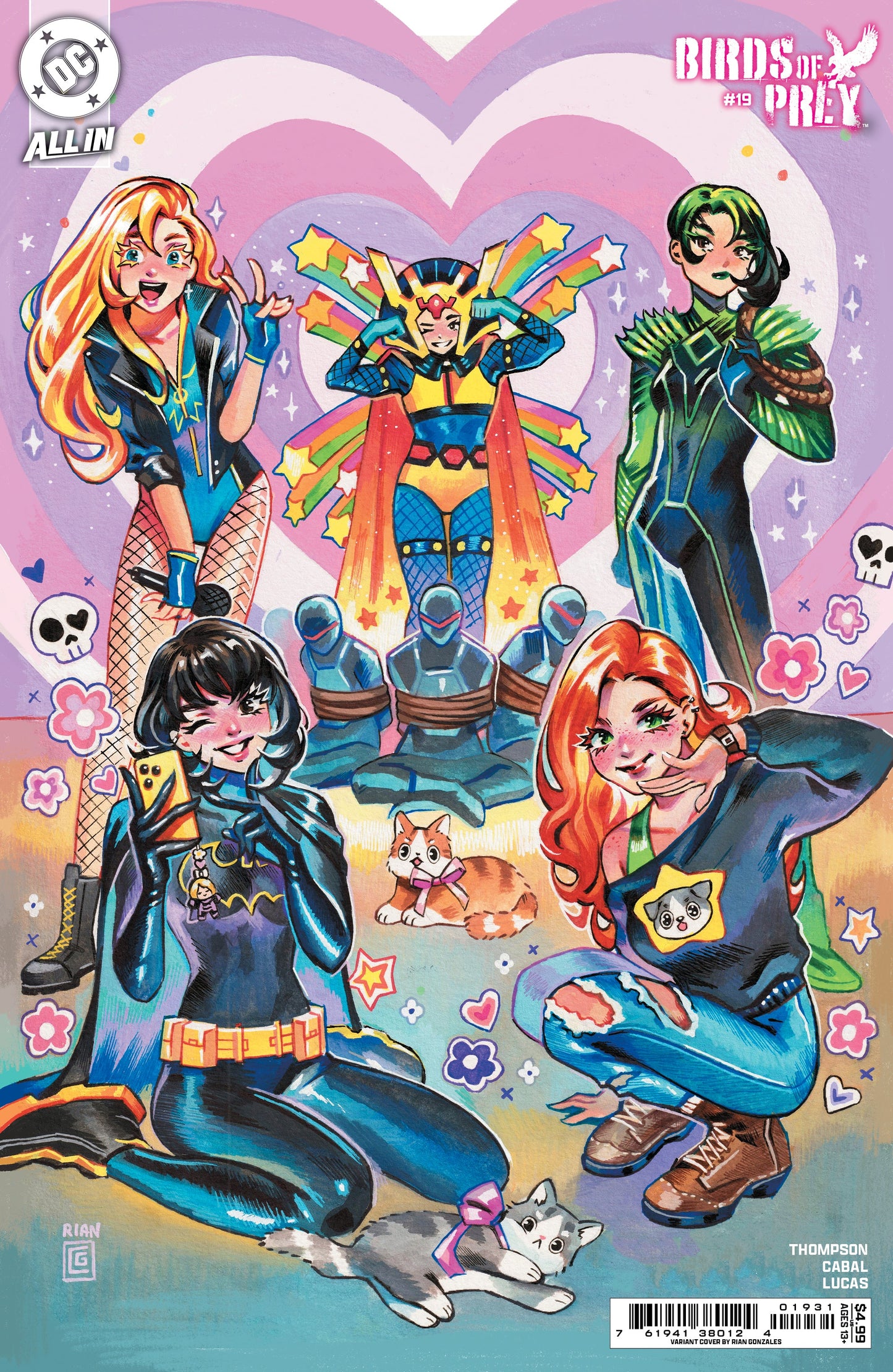 Birds Of Prey #19 C Rian Gonzales Variant (03/05/2025) Dc