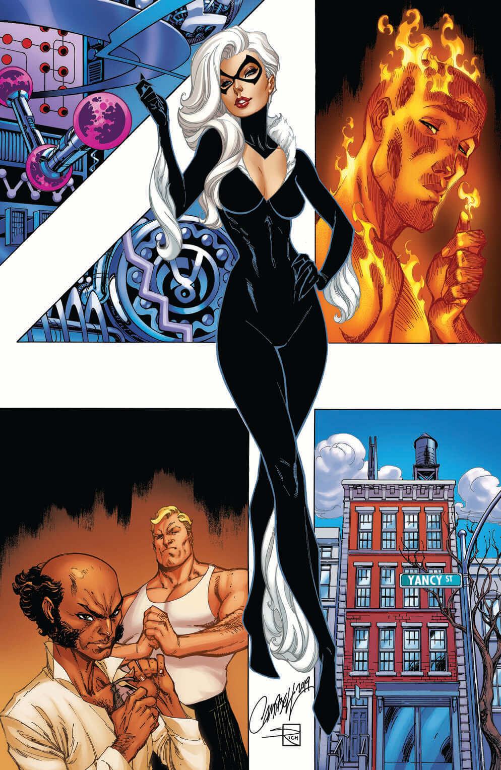 BLACK CAT #4 J Scott Campbell Virgin Variant (09/11/2019) MARVEL