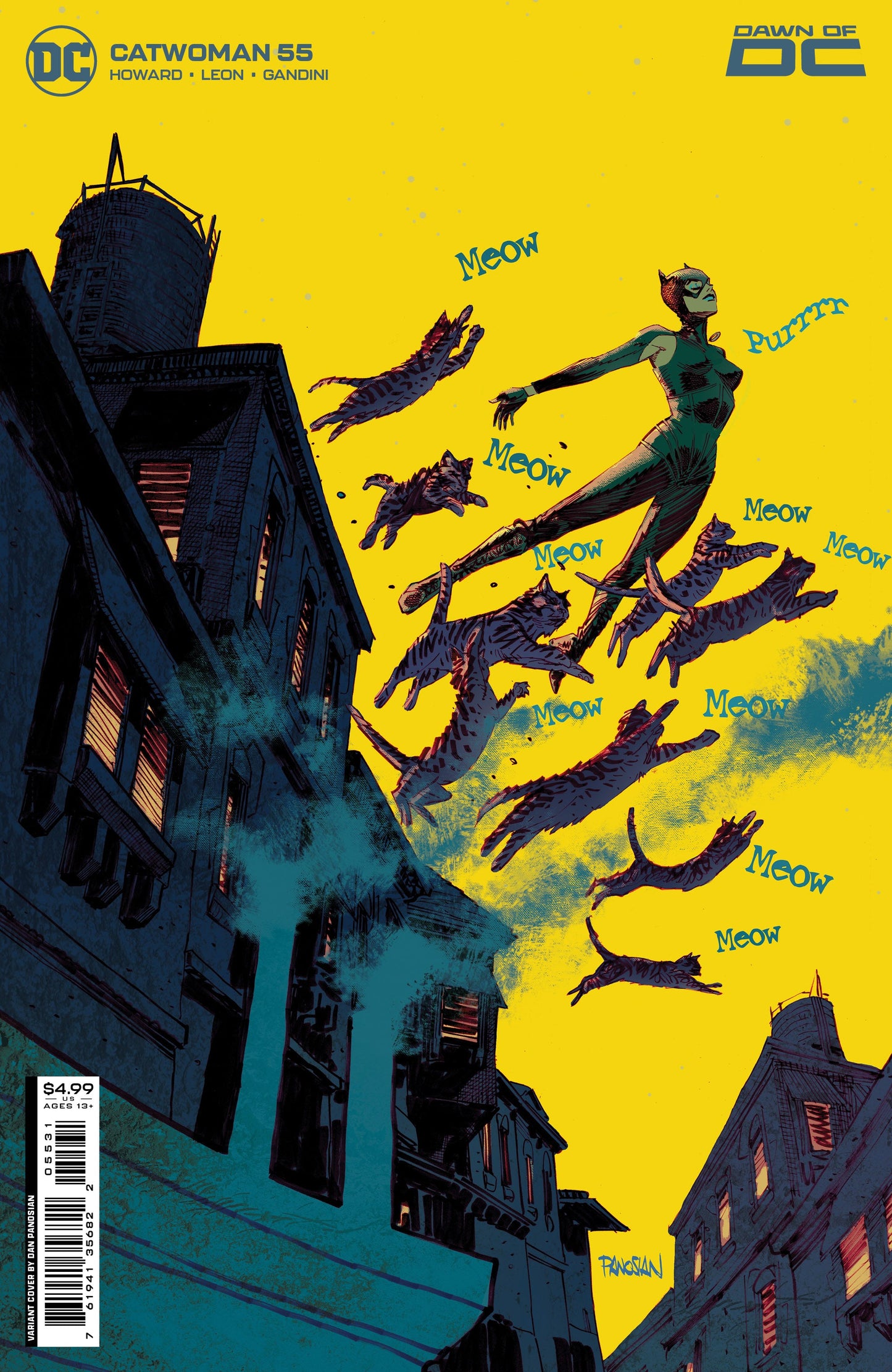 Catwoman #55 C Dan Panosian Card Stock Variant (05/16/2023) Dc
