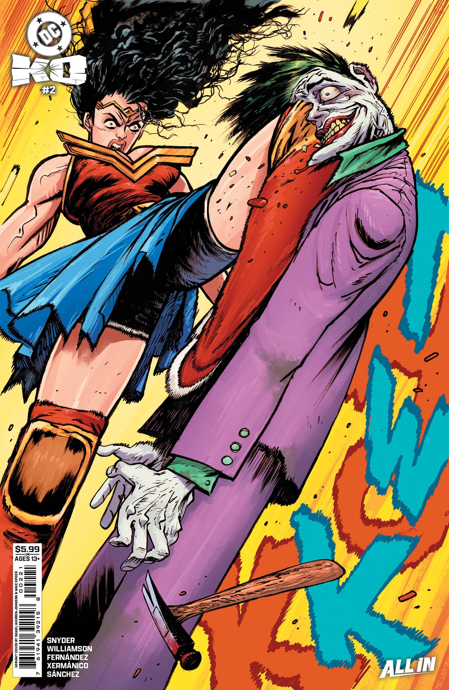 Dc K.O. #2 (Of 4) B Daniel Warren Johnson Variant (11/26/2025) Dc