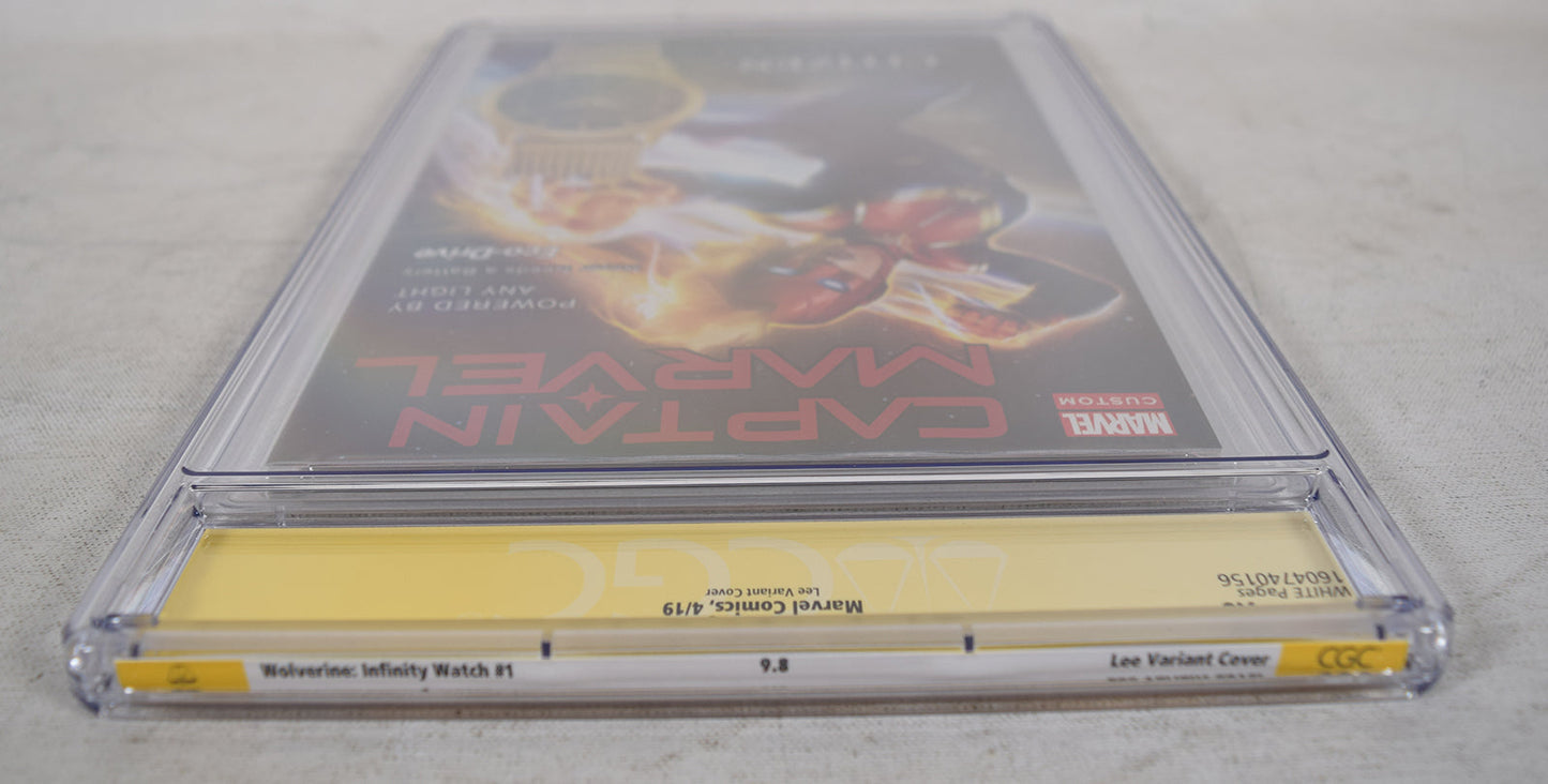 Wolverine Infinity Watch 1 Marvel CGC SS 9.8 Jeehyung Lee Signed Variant
