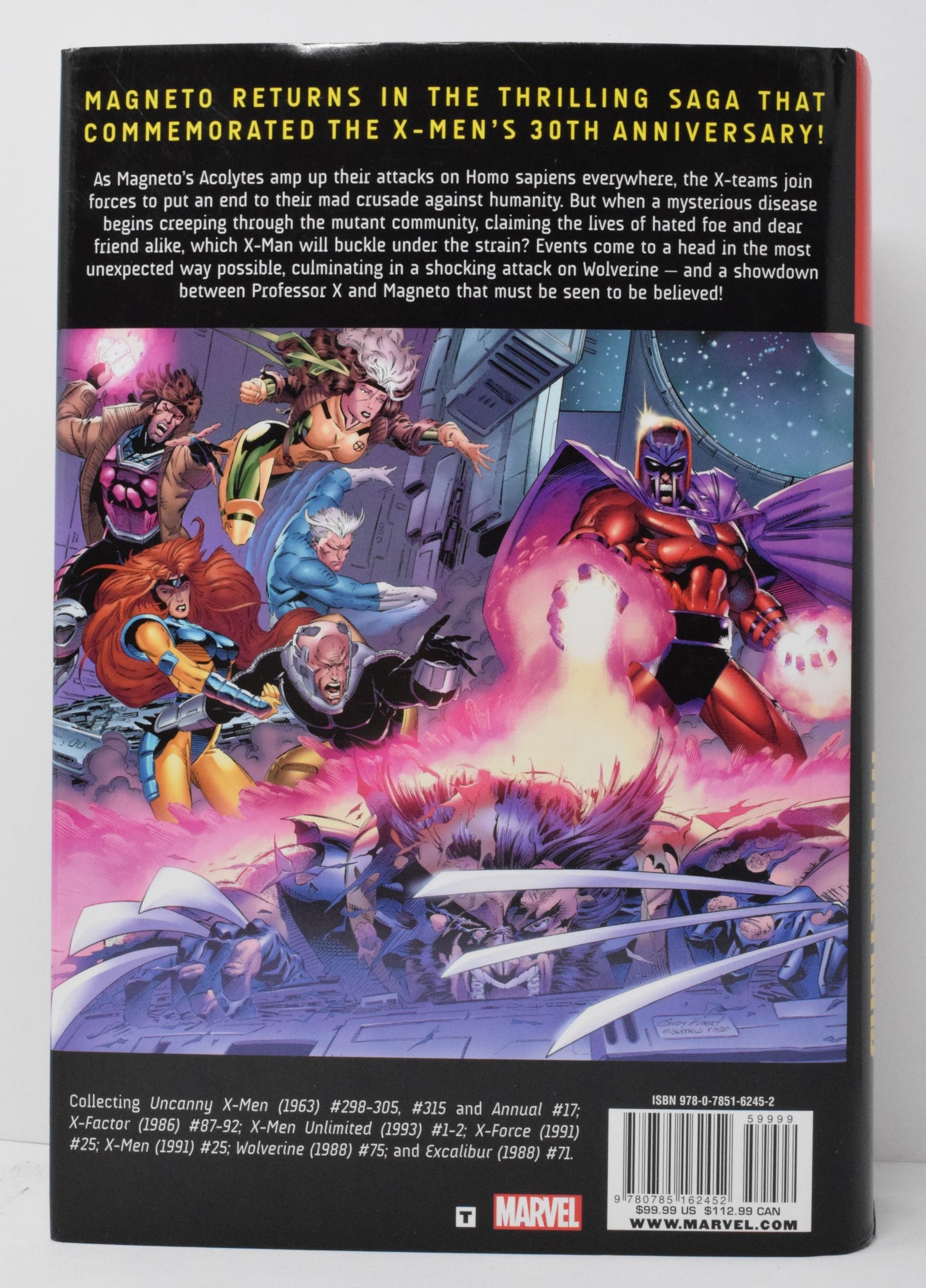 Uncanny X-Men Fatal Attractions Omnibus HC Marvel 2012 1st John Romita