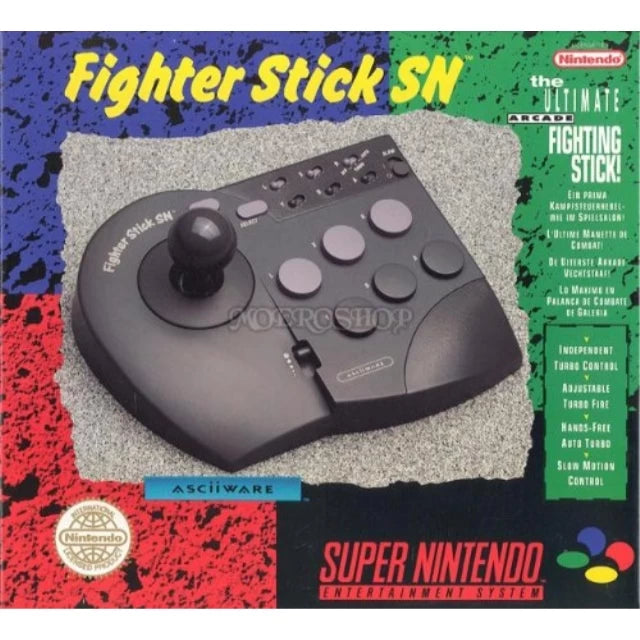 Asciiware Fighter Stick SN (Super Nintendo)