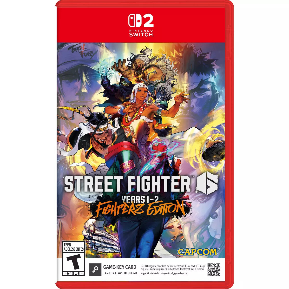 Street Fighter 6 Years 1-2 Fighters Edition (Nintendo Switch 2)