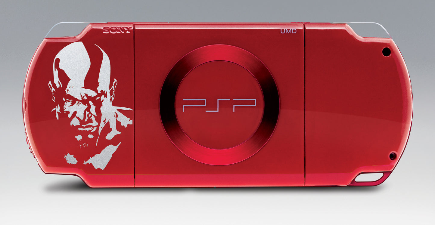 PSP 2001 Limited Edition Red God of War Version (PSP)