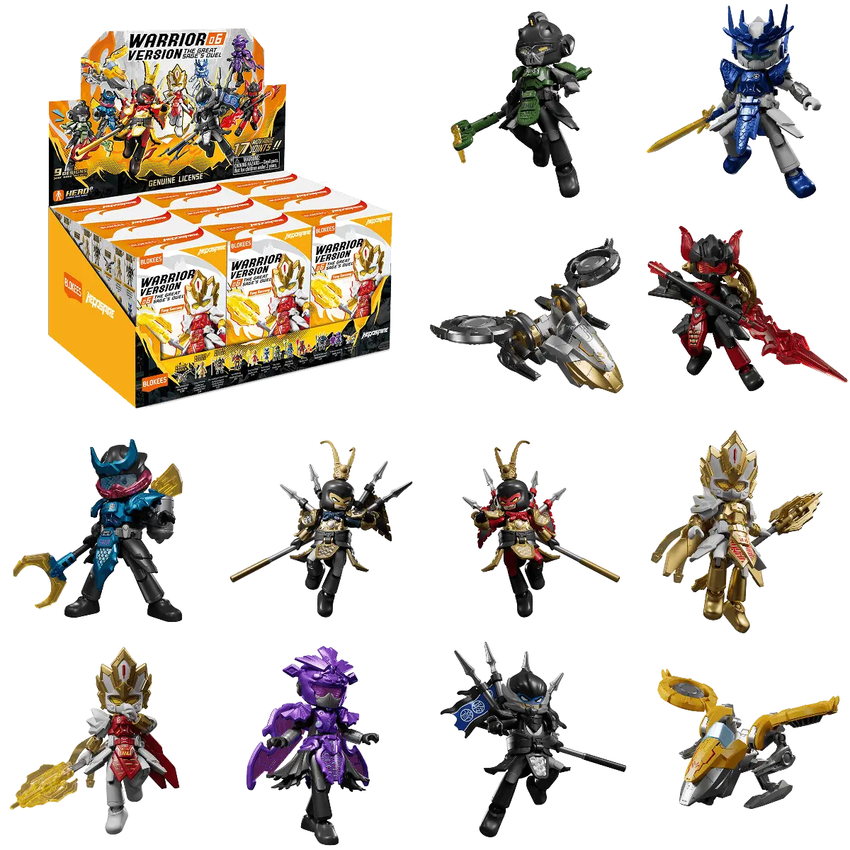 Blokees - Herospire - Warrior Version - Wv6: The Great Sage's Duel Model Kit (Toys)