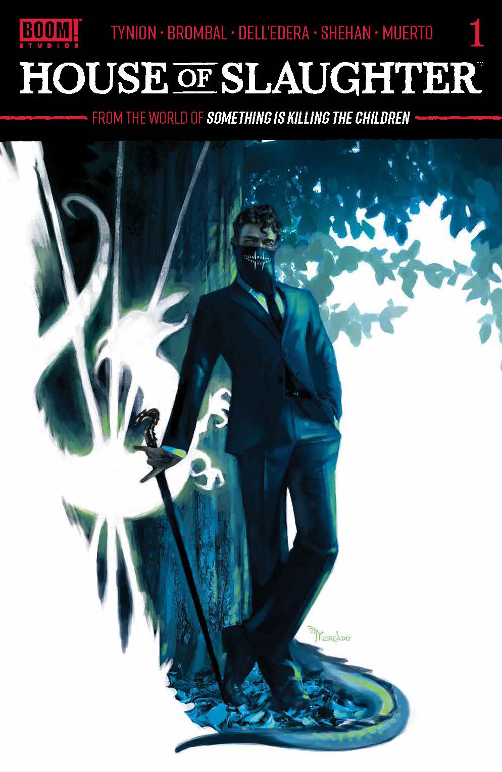 House of Slaughter #1 2nd Print B Miguel Mercado Foil Variant (11/17/2021) Boom