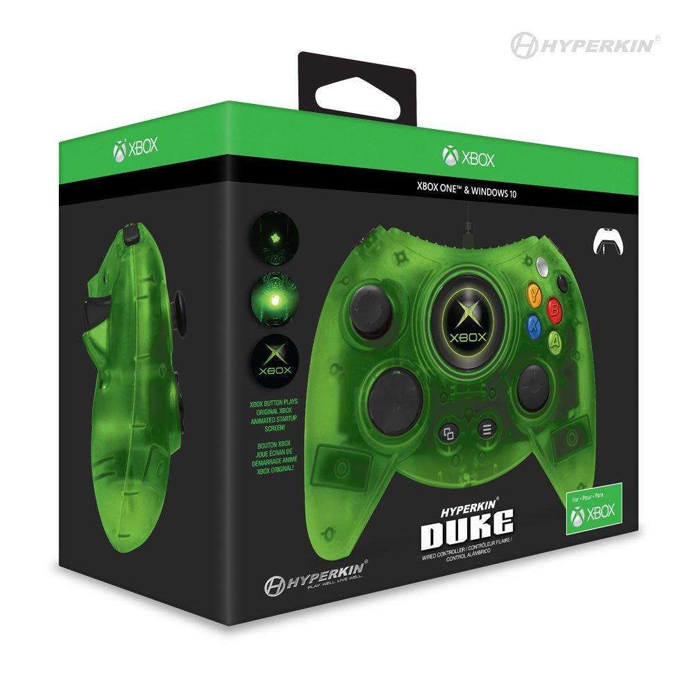 Hyperkin Duke Wired Controller (Green Limited Edition) - Officially Licensed by Xbox (Xbox One/Xbox Series X)