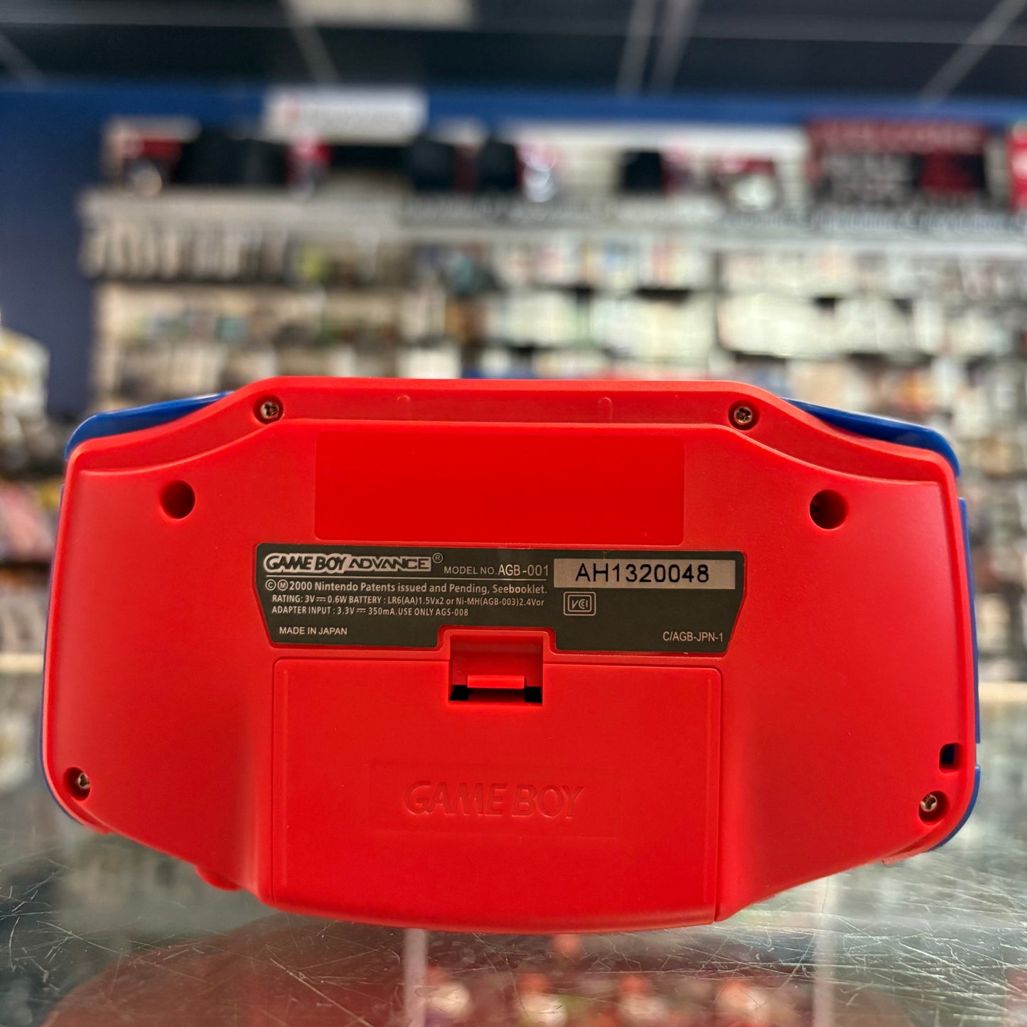 Custom Modded Gameboy Advance Super Mario Bros Edition w/ IPS Screen (Gameboy Advanced)