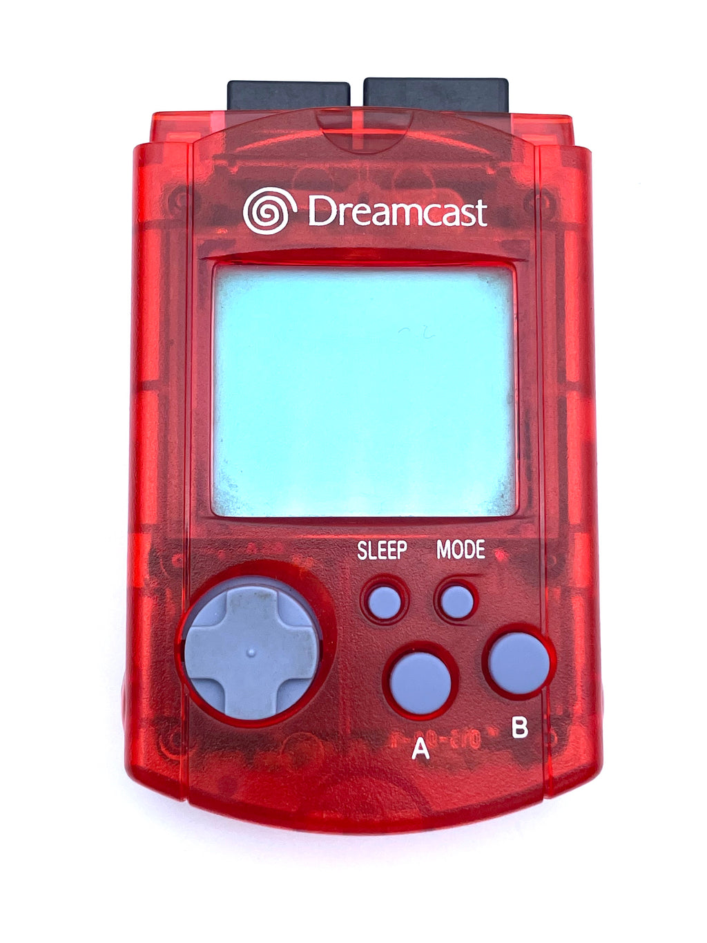 VMU Visual Memory Card Clear Red (Sega Dreamcast) – J2Games