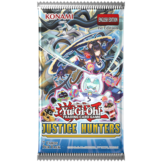 Yu-Gi-Oh: Justice Hunters Booster Pack (TCG)