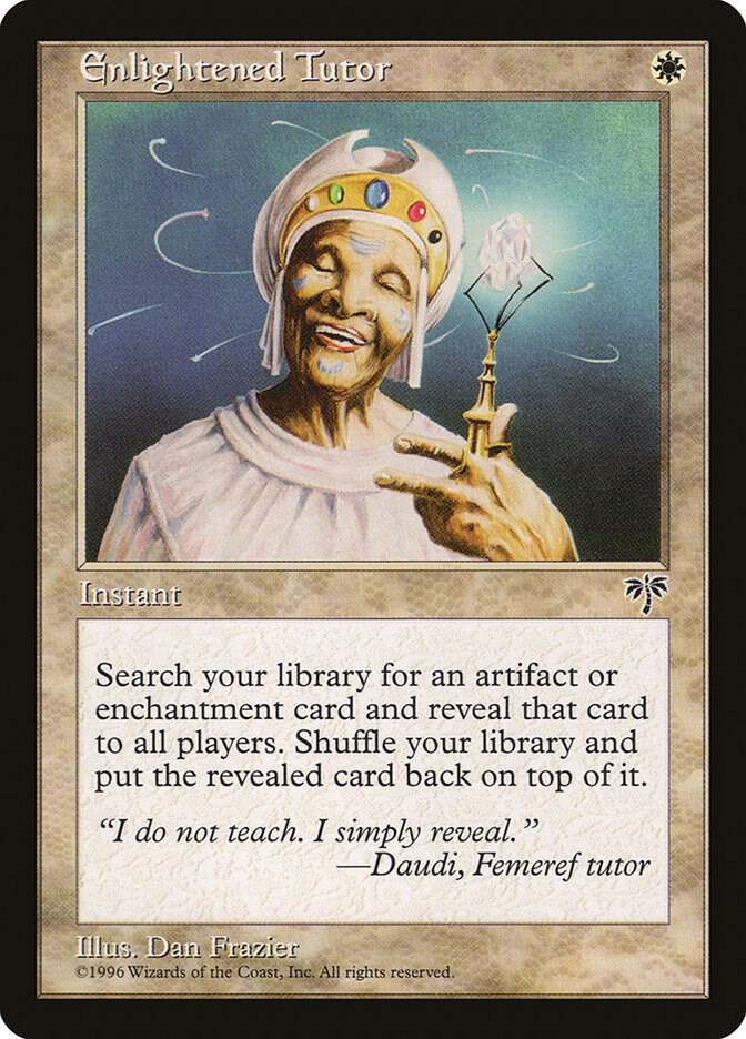 MTG: Enlightened Tutor - Mirage (TCG)