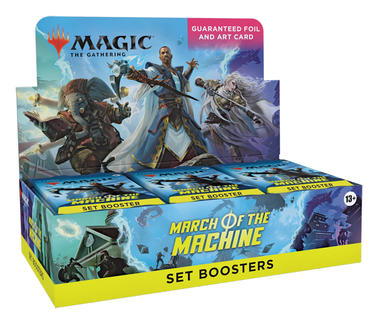 how many packs in a set booster box mtg Magic the Gathering - March of the Machine