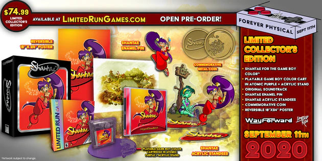 Limited Run Games: Shantae (Collector's Edition) (Gameboy Color)
